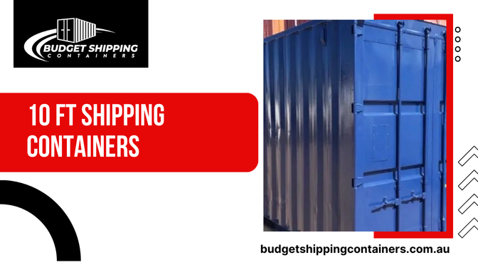 What Can You Do with 10 Ft Shipping Containers?